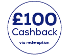 Cashback Promotion £100